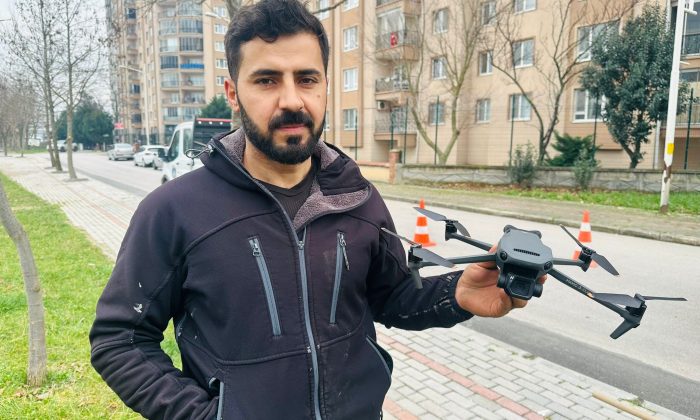 Kaybolan dronun sahibi bulundu