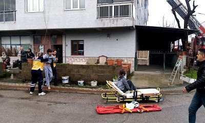 Yangında 8’i çocuk 14 kişi dumandan zehirlendi