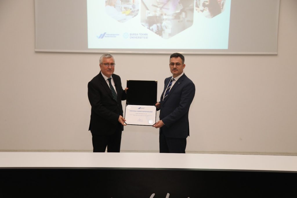 BTÜ’nün tescillenen kalitesi belgelendirildi