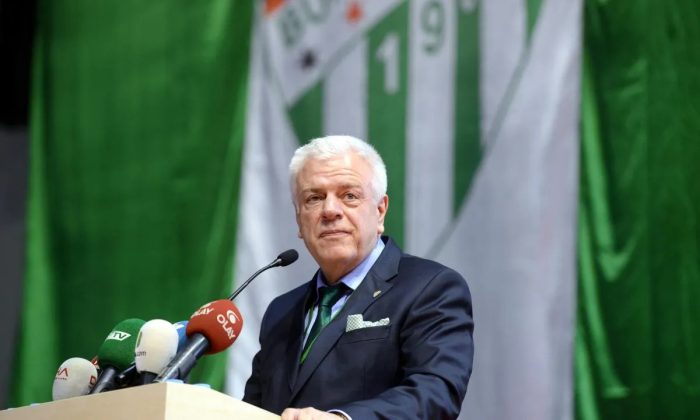 Bursaspor Başkanı Recep Günay: “120 milyon TL faiz ödüyoruz”