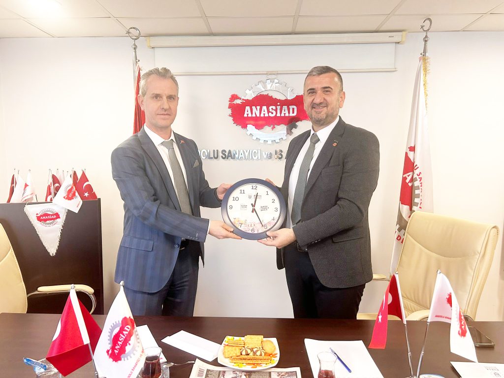 BUSKİ’DEN ANASİAD’IN  YENİ YÖNETİMİNE ZİYARET