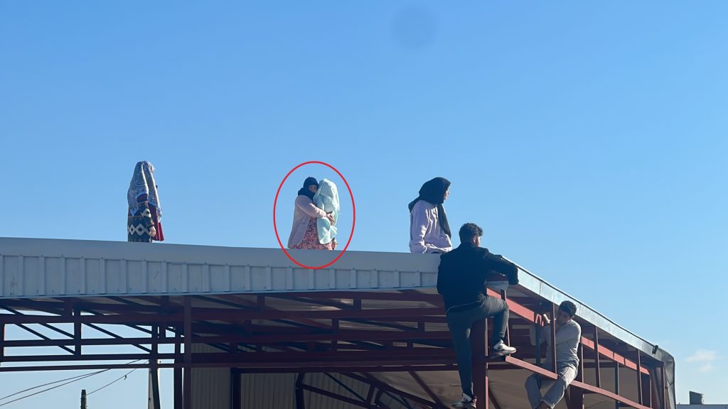 Kaçak kata bebekli direniş…