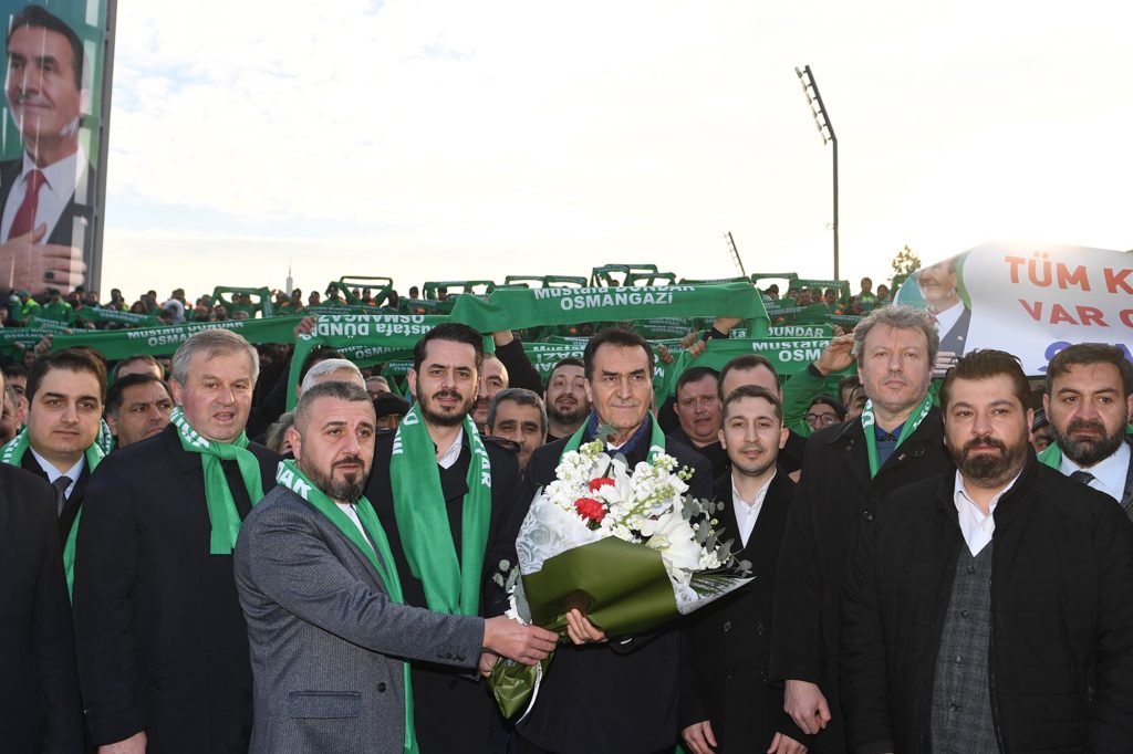 Osmangazi’de ‘Dündar’ coşkusu