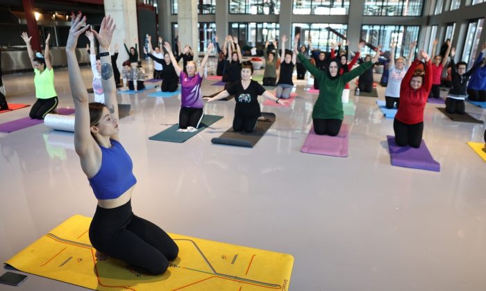 Pancar Deposu’nda yoga buluşmaları başladı