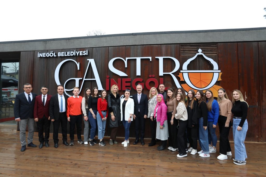 Başkan Taban, Spor Lisesi’nin Ukraynalı misafirleriyle buluştu