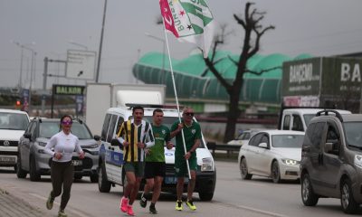 Sevgililer Günü’nde Bursaspor’a koştular