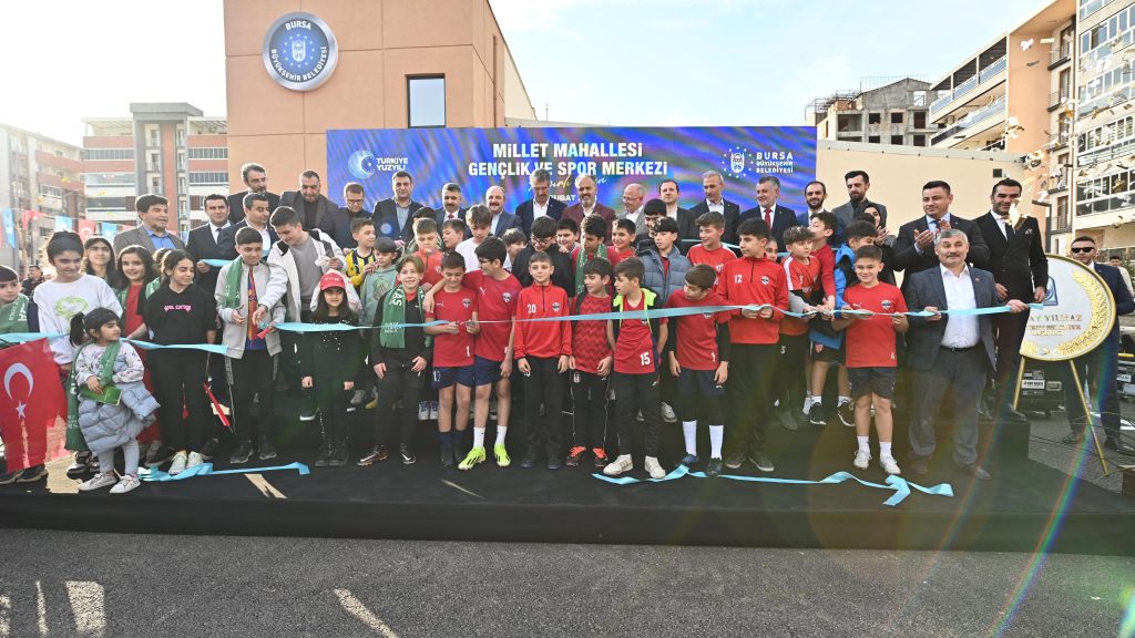 Bursalı gençler için bir tesis daha