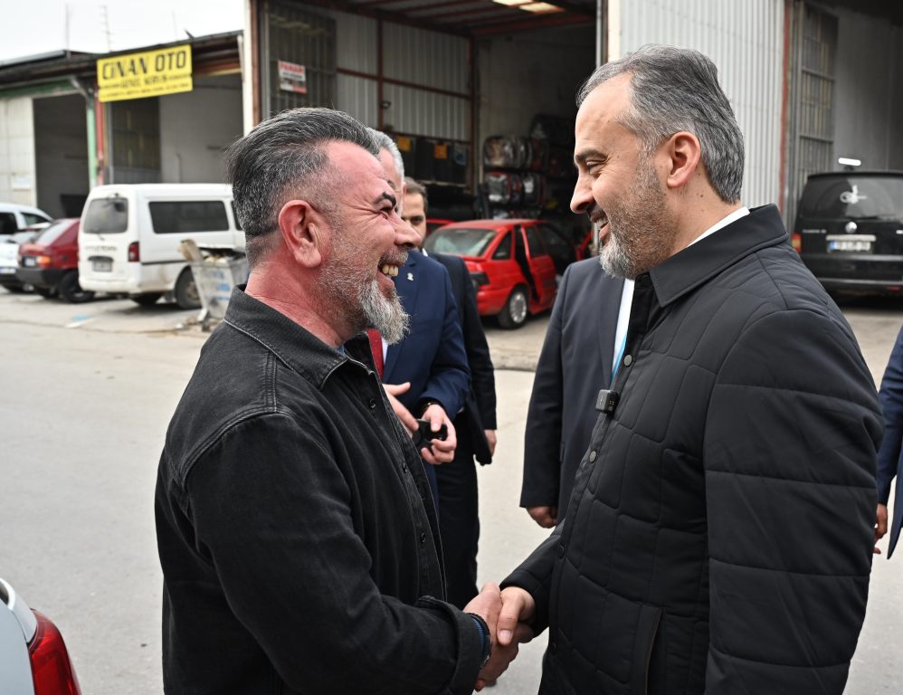 Başkan Alinur Aktaş, Otosansit esnafını dinledi