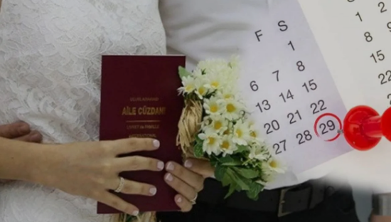 Nikah salonları “29 Şubat”ta boş kaldı