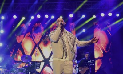 Ünlü şarkıcı Maher Zain en güzel ilahilerini Osmangazi Meydanı’nda söyledi