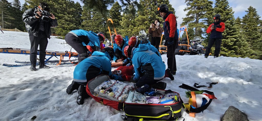 Uludağ 2024 Kış Tatbikatı nefesleri kesti