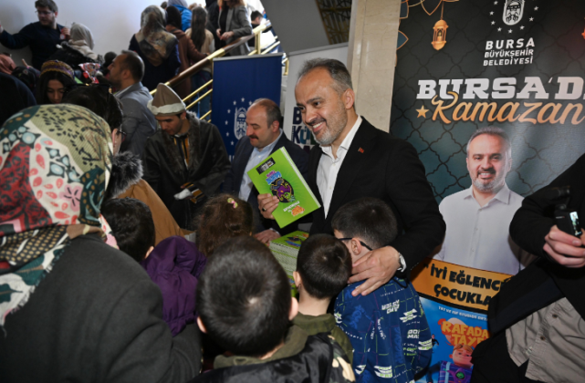 Çocuklar Hayrimatör ile eğlendi