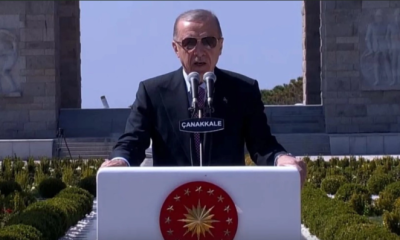 Cumhurbaşkanı Erdoğan: “Çanakkale’de verdiğimiz mücadeleye benzer bir duruş sergiliyoruz”