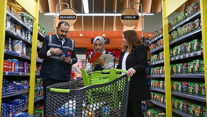 Ticaret Bakanlığı, ramazan ayı öncesi yurt genelinde market denetimlerini sıklaştırdı