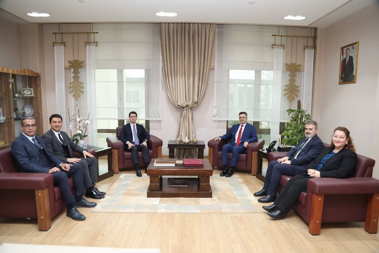 Sanayi ve Teknoloji Bakanlığı yöneticileri Bursateknopark’ta