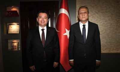 Başkan Aydın ilk resmi ziyaretini yaptı