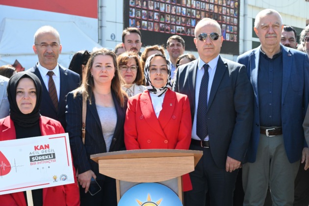 AK Parti Sosyal Politikalar Başkanlığından “Kan Bağışı” kampanyası