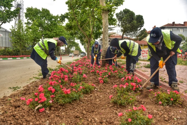 Yenişehir’in vitrininde bahar havası