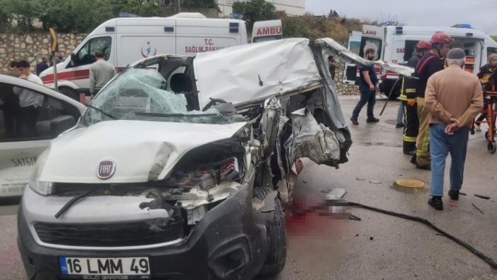 Bursa’da kahreden kaza