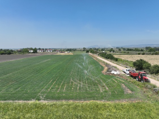 Bursa’da sulama sezonu başladı