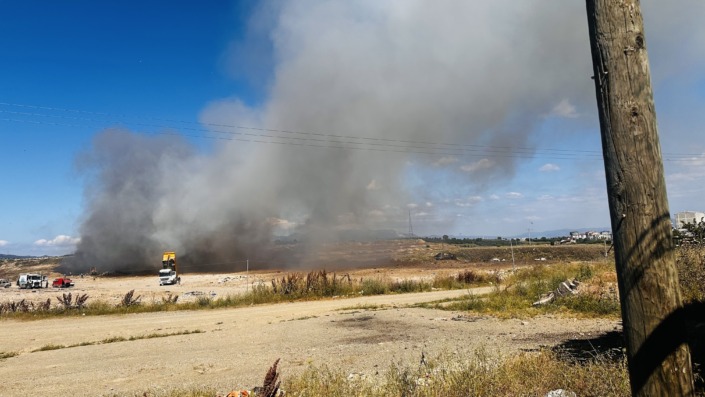 Yangında duygulandıran detay