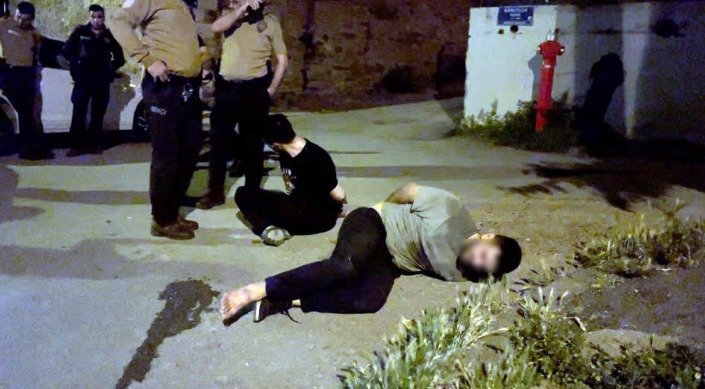 Tarihi mekanın kurşun levhalarını çalarken, suçüstü yakalandı