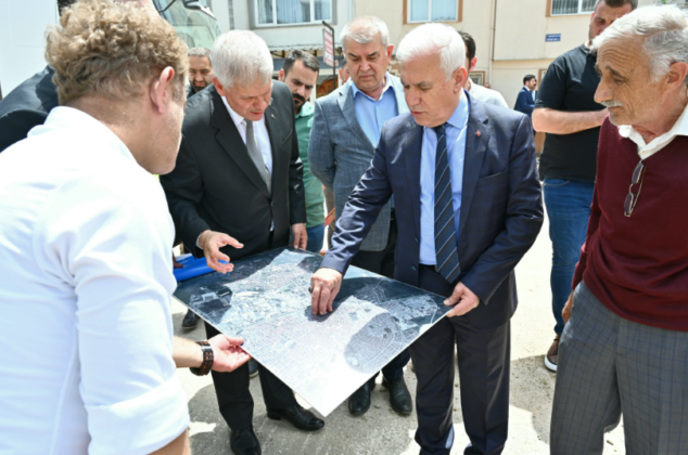 İnegöl’ün altyapısı Büyükşehir ile güçleniyor