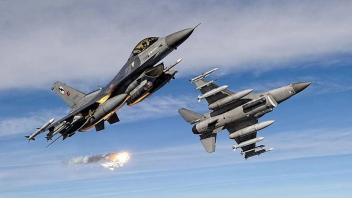 Irak’ın kuzeyinde PKK’ya havadan darbe!