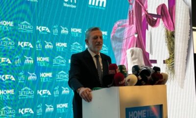 HOMETEX Fuarı kapılarını açtı