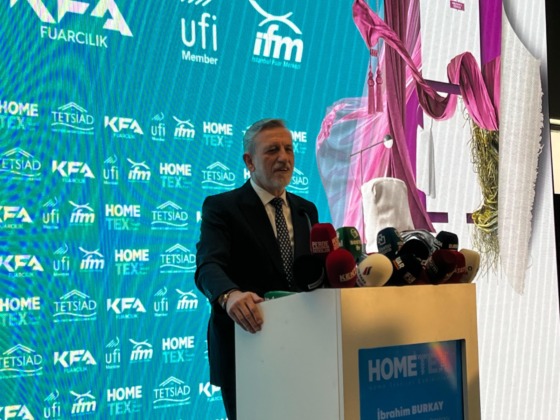 HOMETEX Fuarı kapılarını açtı