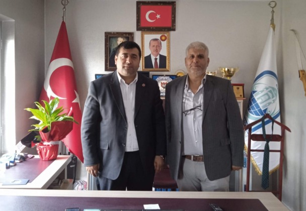 Zayhas Tekstilden Başkan vekiline ziyaret