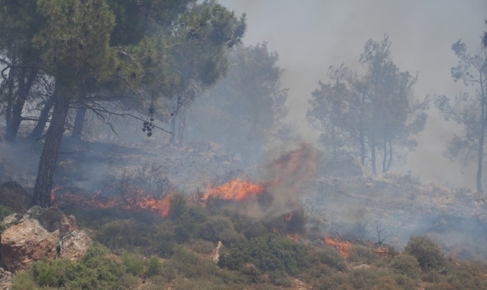 Turizm beldesinde büyük yangın