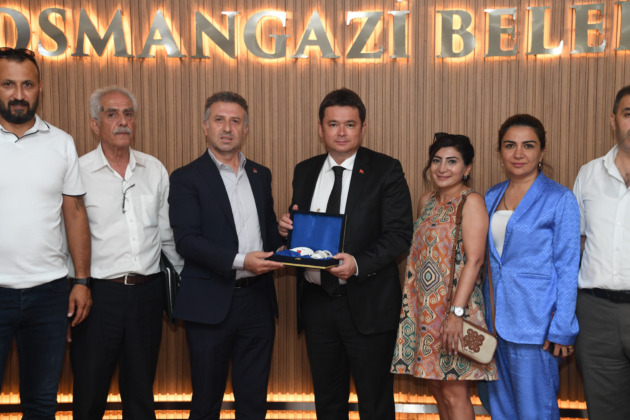 CHP Yıldırım ilçe yönetiminden Başkan Aydın’a ziyaret