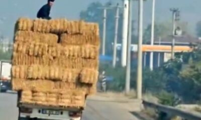 Bursa’da tehlikeli yolculuk kamerada
