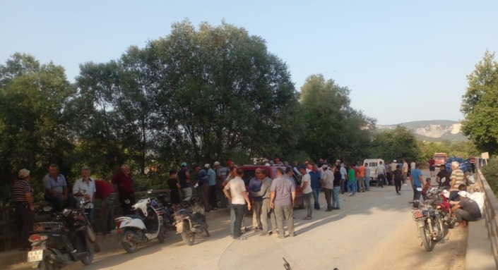 Serinlemek için girdiği derede boğuldu