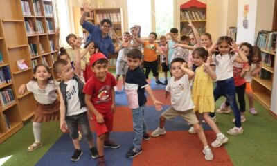 Yaz tatilini Nilüfer’in kütüphanelerinde geçiriyorlar
