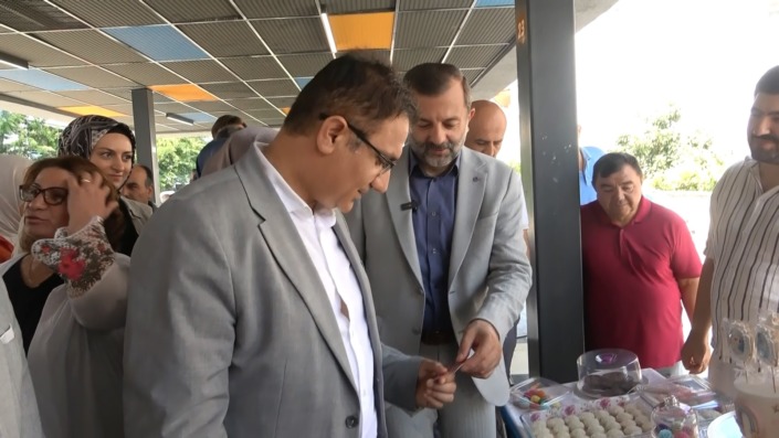 ‘Maharetli Eller’ çarşısı açıldı