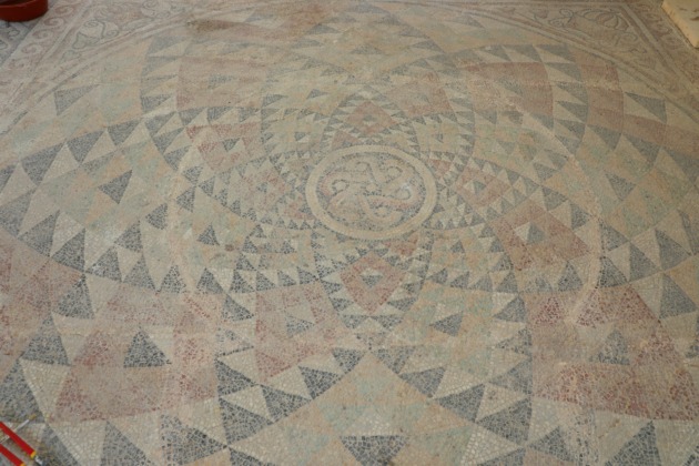 Myrleıa Mozaiklerini restorasyon ve konservasyon çalışması tamamlandı