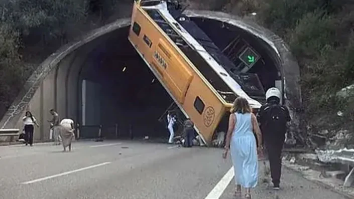 Barselona’da korkunç kaza…