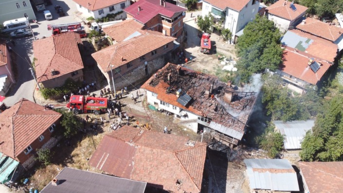 Yangın kulesi, köyün küle dönmesini engelledi