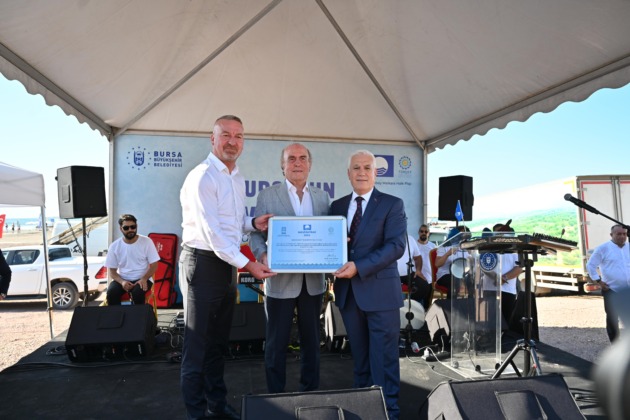 Bursa’nın mavi bayrağı üçe çıktı