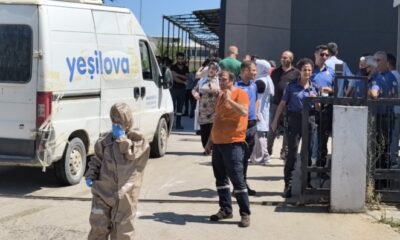 Kimyasal sızıntı 11 işçiyi hastanelik etti