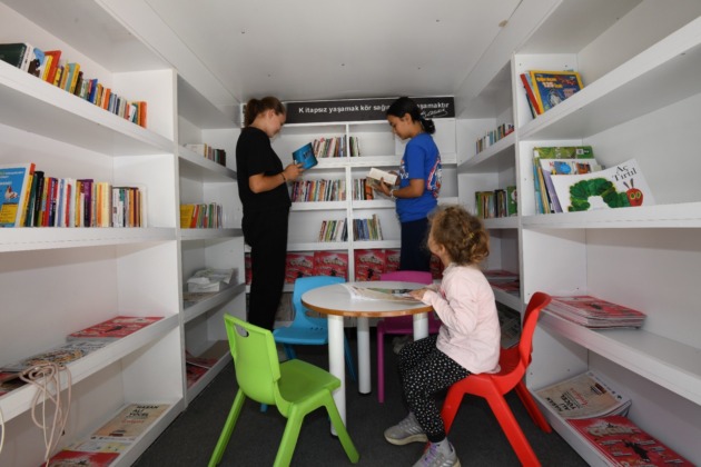 Gezici Kütüphane çok sevildi