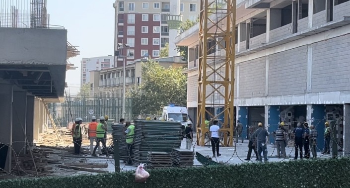 İnşaattan düşen işçi hayatını kaybetti