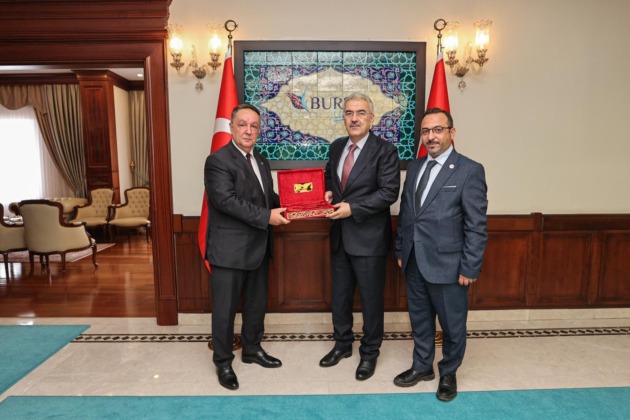 Büyük Birlik Partisinden  Bursa Valisi’ne Ziyaret