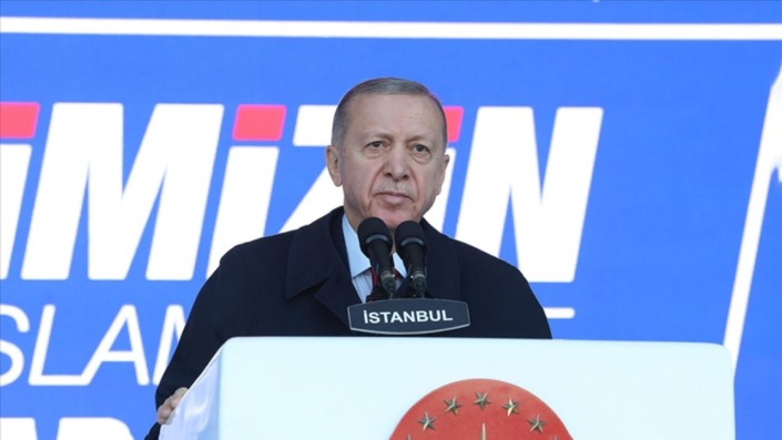 Erdoğan: Vadedilmiş topraklar hayali kuranlar bizden rahatsız oluyorlar