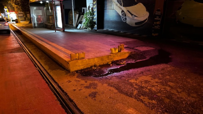 Bursa’da bir garip kaza 