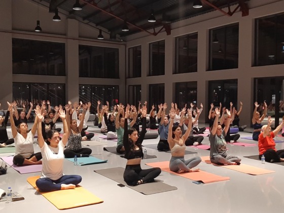 Kadınlar hem spor yapıyor hem sosyalleşiyor