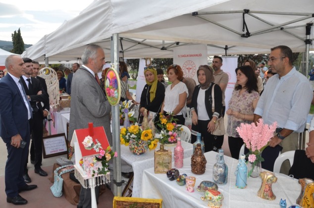 Toplum ruh sağlığı merkezi hastalarından sergi