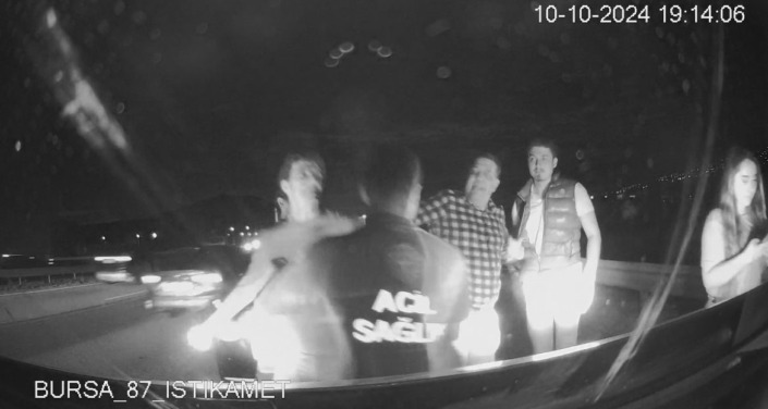 Bursa’da ambulans şoförüne yumruk atan şahıs tutuklandı